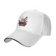 Black Baseball Cap With Cute Sushi In Soy Sauce Bowl Graphic