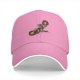 Black Baseball Cap With Flying Superhero Jet Pack Graphic