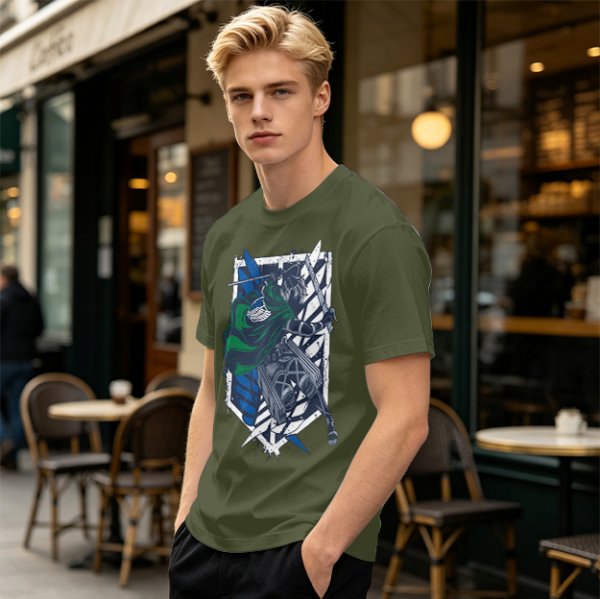 Attack on Titan Scout Regiment Soldier Graphic T-Shirt