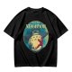 Olive T-shirt with Totoro Neighbor Graphic Print