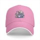 Black Baseball Cap With Studio Ghibli Character Group Print