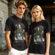 The Secret Society of Midnight Zoomies Cat Plant T-Shirt