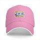 Black Baseball Cap With Cute 'Big Little Bath Bomb' Graphic Design