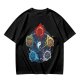Dungeons and Dragons Elemental Dice Yin Yang Graphic T-Shirt