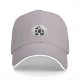 Black baseball cap with vintage cartoon character graphic