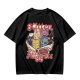 Olive graphic t-shirt with kitten nuggets print