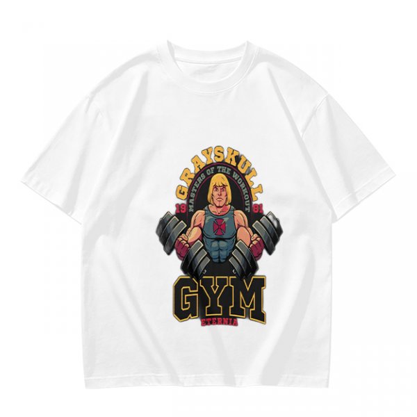Grayskull Gym He-Man Workout T-Shirt