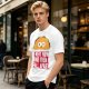 Olive T-Shirt With Sad Taco Graphic And 'Every Now And Then I Fall Apart' Text