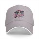 Black baseball cap with Hellfire Club The Freak graphic print