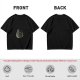 Olive Green T-Shirt With Cute Chubby Frog Graphic Print