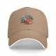 Black Baseball Cap with Caffeine Team Coffee Graphic Print