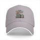 Black baseball cap with Howling Mad Tiki Lounge graphic print