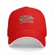 Black baseball cap with coffee themed text and cute cup illustrations