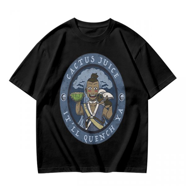 Avatar The Last Airbender Cactus Juice Sokka Graphic T-Shirt