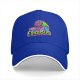 Black baseball cap with Elisa Sue graphic and text print