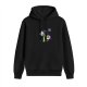 Black Hoodie With Funny More Coffee Hulk Graphic Print