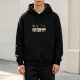 Black hoodie with 'Every Bunny' graphic print