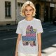Olive T-Shirt With Colorful Donkey Pinata Graphic Print