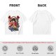 One Piece Monkey D. Luffy Graphic Print Olive T-Shirt