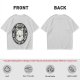 Olive t-shirt with 'Embrace the Existential Dread' screaming cat graphic