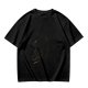 Oversized Olive Green Graphic Print Short Sleeve T-Shirt