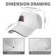 Black Baseball Cap With Grim Reaper Holding Scythe And Drink Graphic
