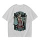 Olive T-Shirt With Wizard Force Graphic Art Print