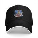 One Piece Luffy Graphic Black Baseball Cap