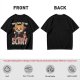 Too Cute To Be Scary Vampire Cat Graphic T-Shirt