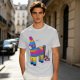 Oops Donkey Pinata Graphic Olive Green T-Shirt