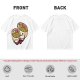 Olive T-Shirt With Cute Hugging Ramen Bowl Couple Print