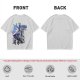 Olive T-Shirt with Whimsical Fantasy Creature and Character Print