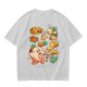 Kirby Christmas Pastry Graphic Tee For Holiday Food Lovers