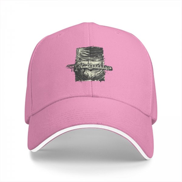 Black Baseball Cap With One Piece Roronoa Zoro Print