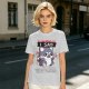 Olive t-shirt with angry gaming wolf graphic and funny apology text