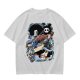 One Piece Brook Skull Musician Graphic Tee