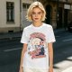 Olive Graphic T-Shirt With Sarcastic Skull Problem Quote