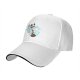 Black Baseball Cap With Appa From Avatar The Last Airbender Cloud Print