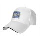 Black Baseball Cap with Blue Shell Brewing Co Mushroom White IPA Print