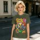 Chucky Charms Horror Cereal Themed Graphic T-Shirt