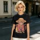 Olive T-Shirt With Monkey In Straw Hat Pirate Print