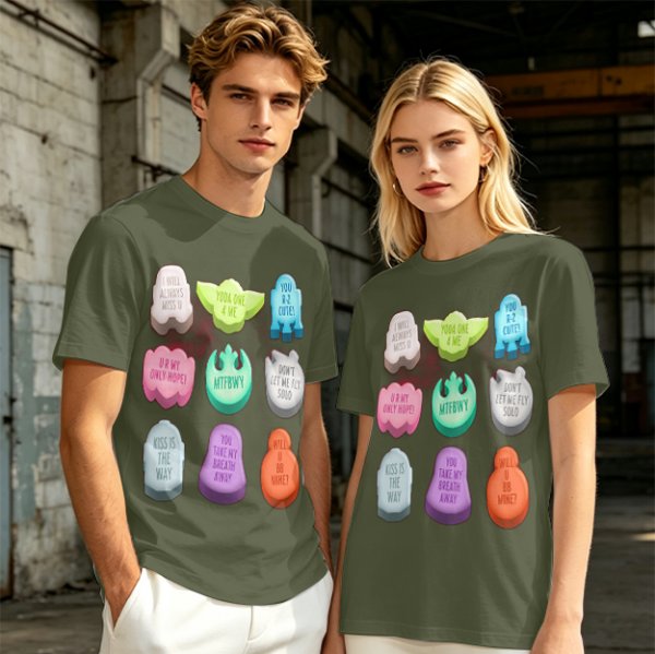 Star Wars Conversation Hearts Graphic Tee