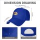 Black Baseball Cap With Witch Riding Broom Full Moon Halloween Art