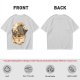 Olive T-Shirt Featuring Godzilla Eating Ramen Noodles