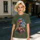 Olive t-shirt with E.T. 'Get Me Out Of This Planet ASAP' print