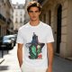 Olive T-Shirt with Wicked Witch of the West Emerald City Artwork