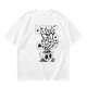 Olive Graphic T-Shirt With 'Damn Fine Coffee' Skull Mug Print