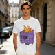 Olive T-Shirt With Burning Dumpster 'My Future' Graphic
