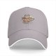 Black Baseball Cap With Maneki-neko In Teacup Graphic