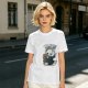 Cute Grim Reaper Coffee Lover Graphic T-Shirt